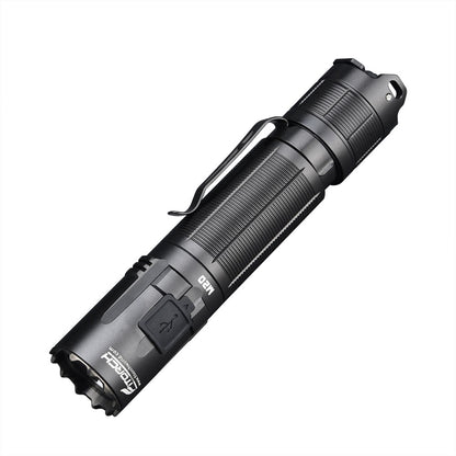 フィトーチ タクティカル LED フラッシュライト 3000ルーメン 充電式 超高輝度 Fitorch M20 PROFESSIONAL TACTICAL FLASHLIGHT 3000LMS