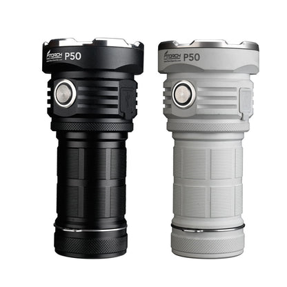 フィトーチ サーチライト フラッシュライト 10000ルーメン USB-C充電 6500mAh パワーバンク Fitorch P50 Rechargeable Searchlight