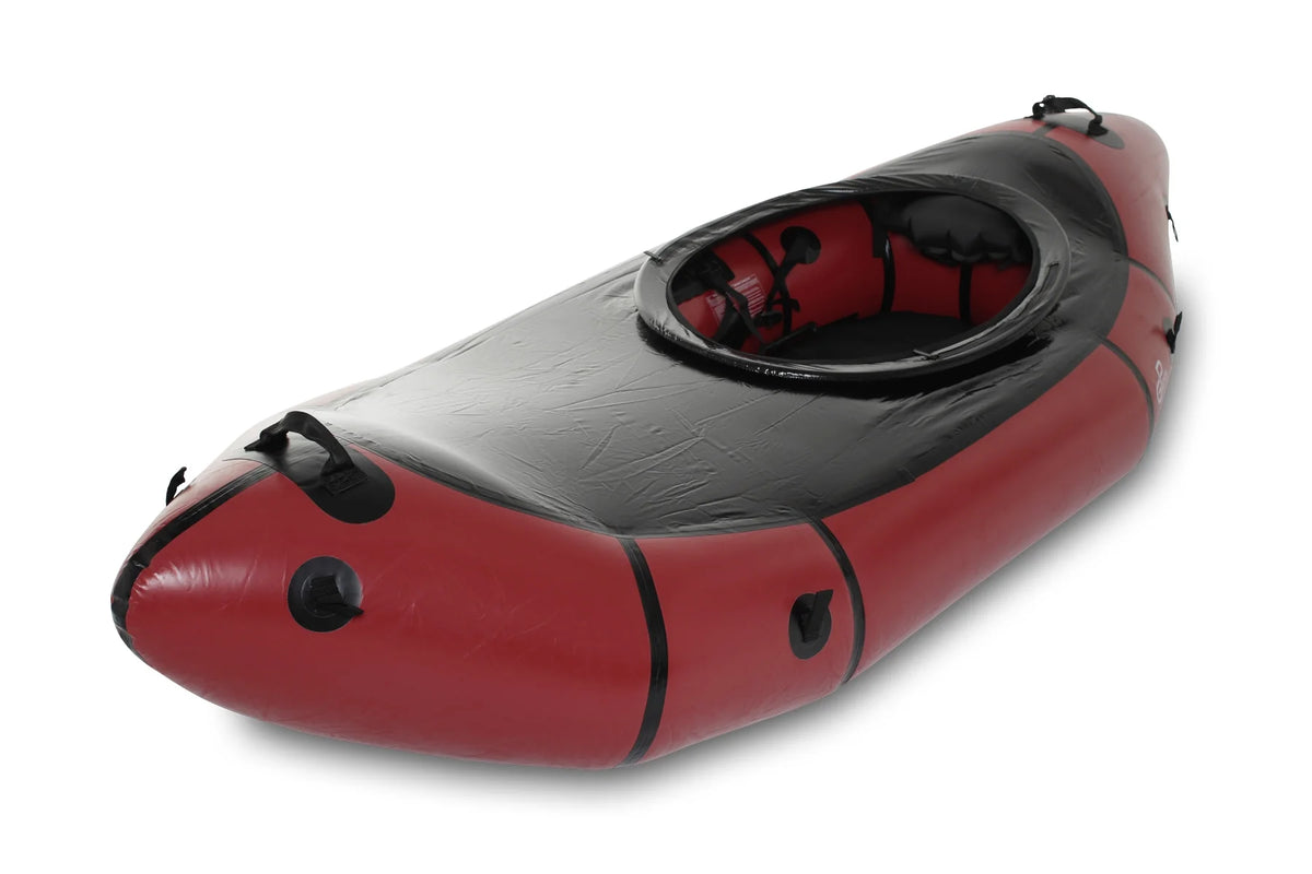 GP General Packraft GP Classic（GP クラシック）ホワイトウォーター対応 パックラフト 1人乗り スプレーデッキ付き ダークレッド