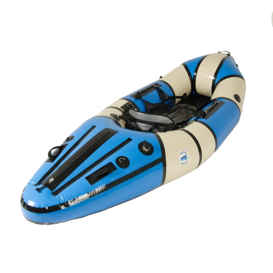 Blue Duck Packrafts｜ブルーダック・パックラフト Hurunui（フルヌイ）｜ホワイトウォーター パックラフト｜セルフベイリング・スプレーデッキ対応