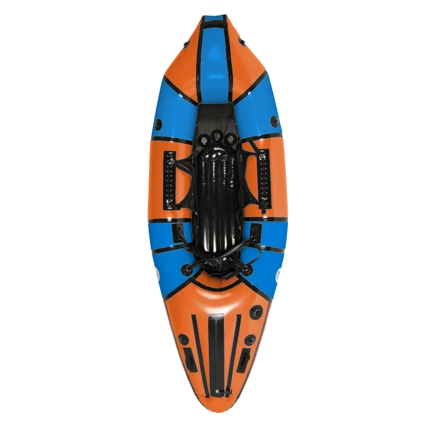 Blue Duck Packrafts｜ブルーダック・パックラフト Hurunui（フルヌイ）｜ホワイトウォーター パックラフト｜セルフベイリング・スプレーデッキ対応
