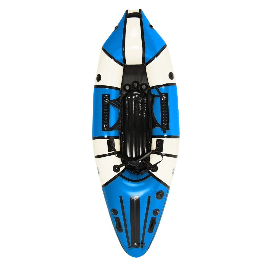 Blue Duck Packrafts｜ブルーダック・パックラフト Hurunui（フルヌイ）｜ホワイトウォーター パックラフト｜セルフベイリング・スプレーデッキ対応