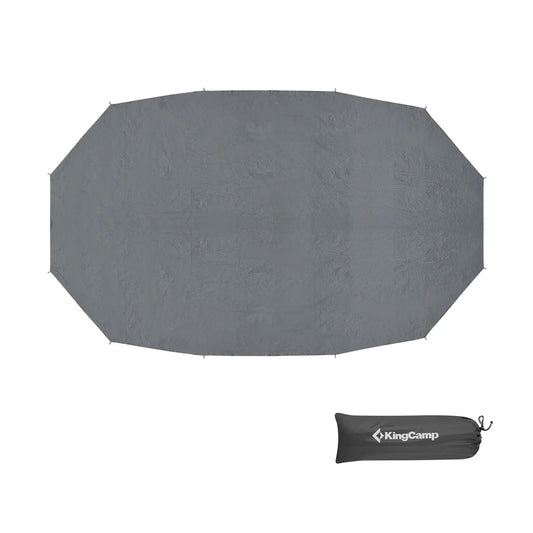 【KingCamp｜キングキャンプ】KHAN パレス専用グランドシート｜防水PE生地 650×410cm