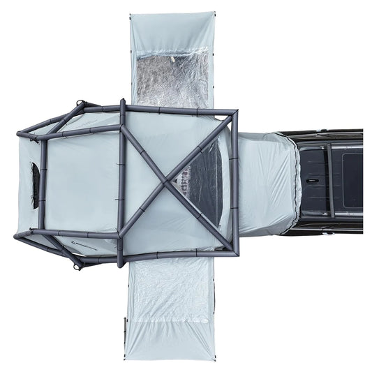 【KingCamp｜キングキャンプ】Boundless Air 3｜充気式カーテント 外置き交差エアポール構造 6〜8人用 4.4×2.7m