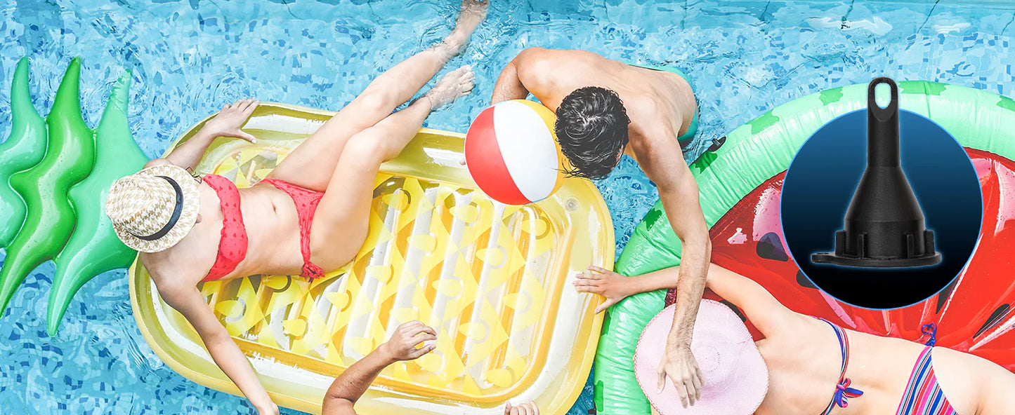 【KingCamp｜キングキャンプ】AIR PUMP｜電動エアーポンプ USB充電式 4種類ノズル付き