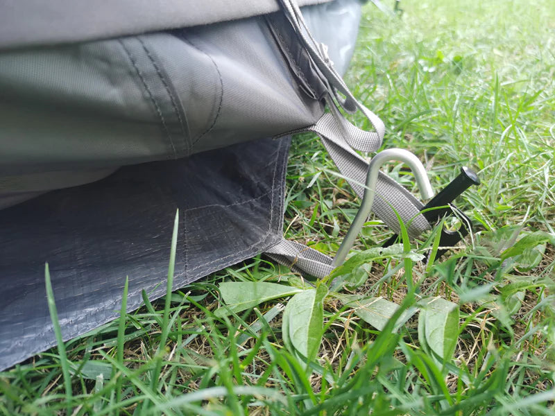 【KingCamp｜キングキャンプ】KHAN パレス専用グランドシート｜防水PE生地 650×410cm