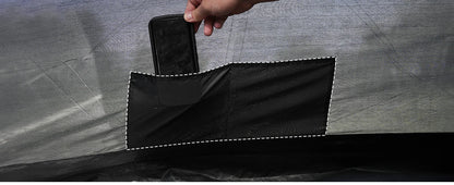 【KingCamp｜キングキャンプ】ドームテント拡張テント 2〜4人用｜前庭付き・4シーズン対応（ベージュ／グリーン）