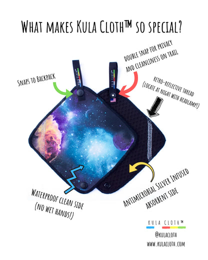 Kula Cloth（クーラクロス）Vernal Blooms 再利用可能 抗菌ピークロス｜アウトドア衛生ギア