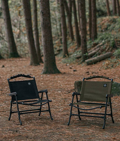 KZM フィールドスラブチェア 折りたたみ 軽い キャンプチェア カズミ アウトドア KZM OUTDOOR FIELD SLAB CHAIR