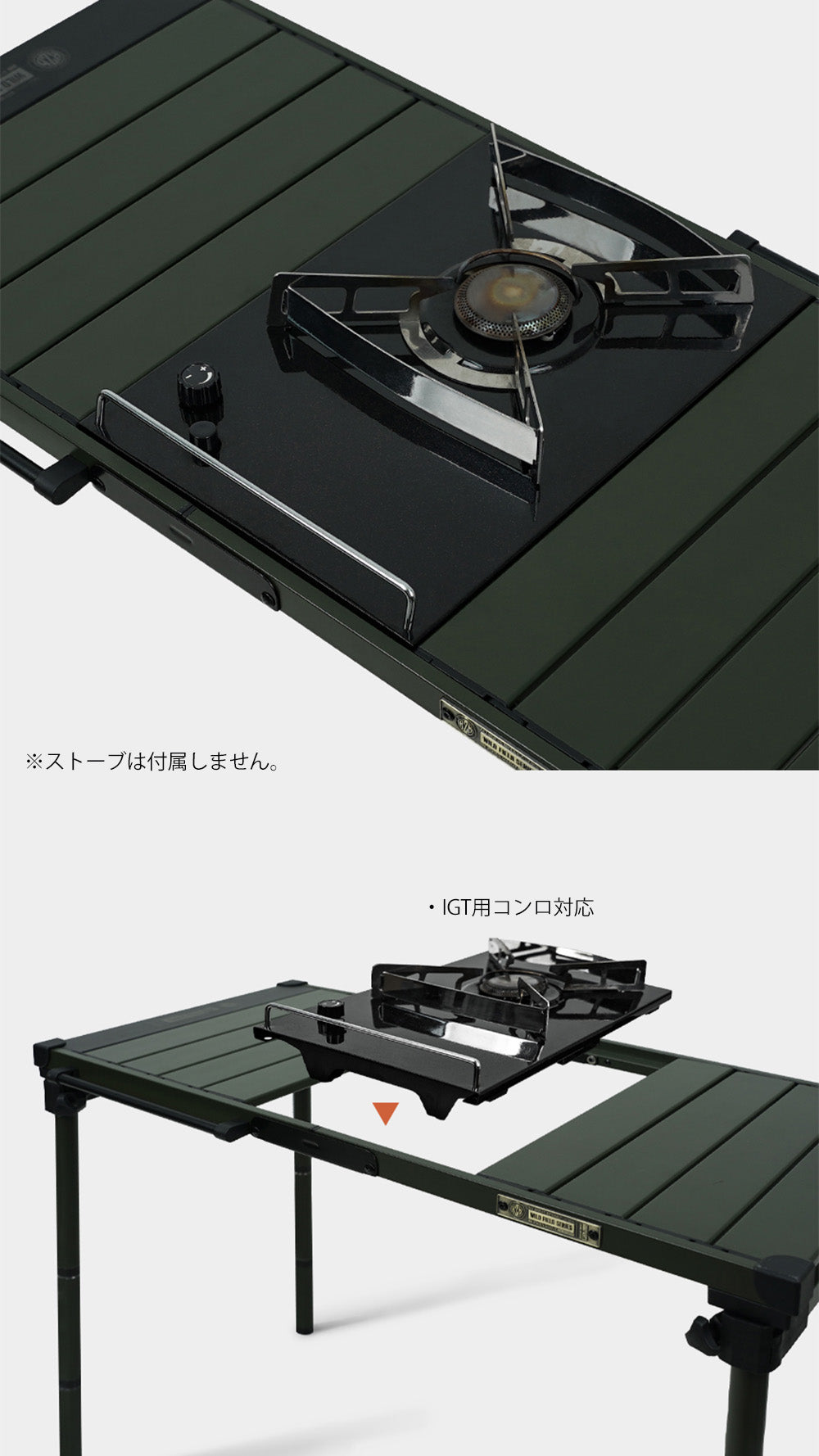 KZM フィールドトップテーブル Sサイズ 折りたたみ 3段階 コンパクト カズミ アウトドア KZM OUTDOOR FIELD TOP TABLE S