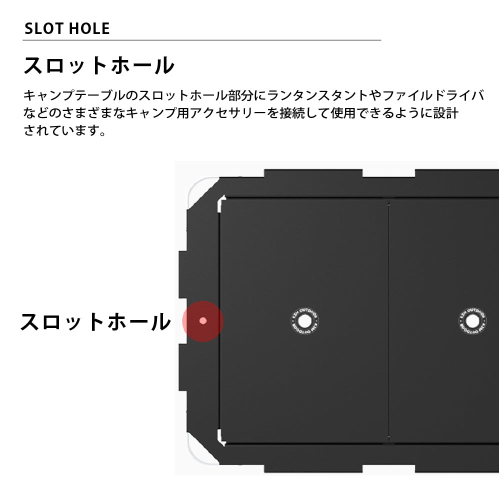 KZM OUTDOOR カズミ アウトドア ジャパン ワンテーブルブリッジ 折りたたみ コンパクト 収納 便利