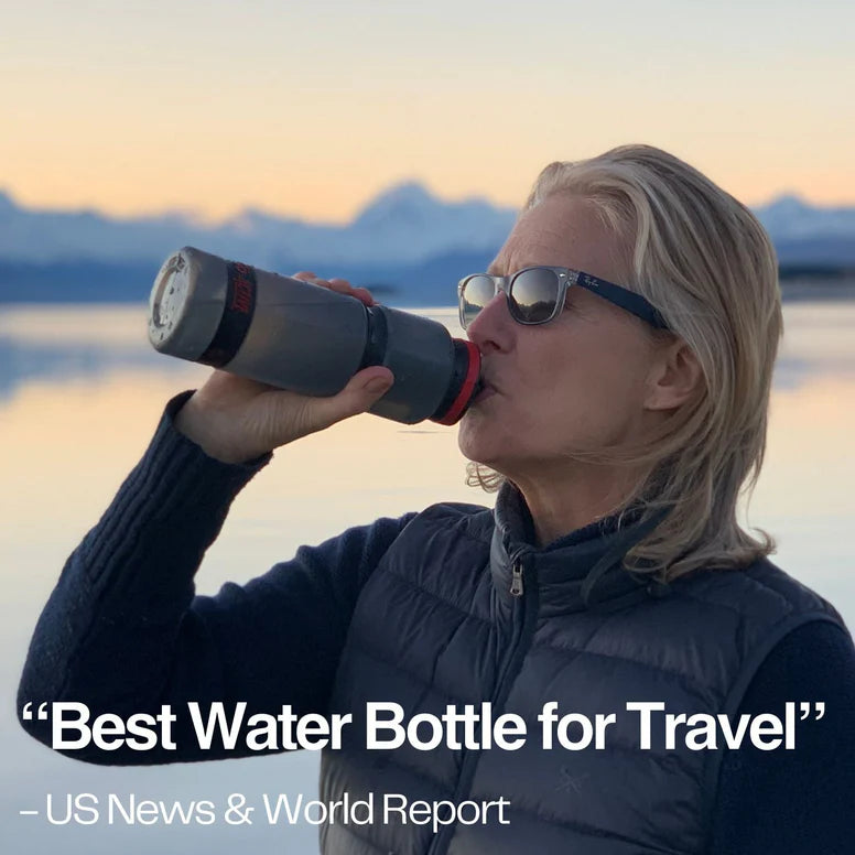 Water to Go（ウォータートゥーゴー） Eco 75cl Active フィルターボトル White / Blue / Red 浄水ボトル 750ml