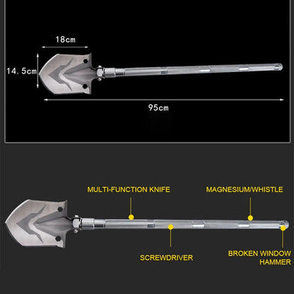 プレイドゥ サバイバルショベル マルチスコップ マルチツール PlayDo Survival shovel