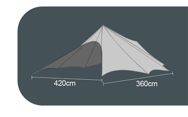 プレイドゥ インフレータブルキャンプテント エアテント 2人用 TCテント ロッジ型テント 家型テント PlayDo Inflatable Camping Family Air Tent