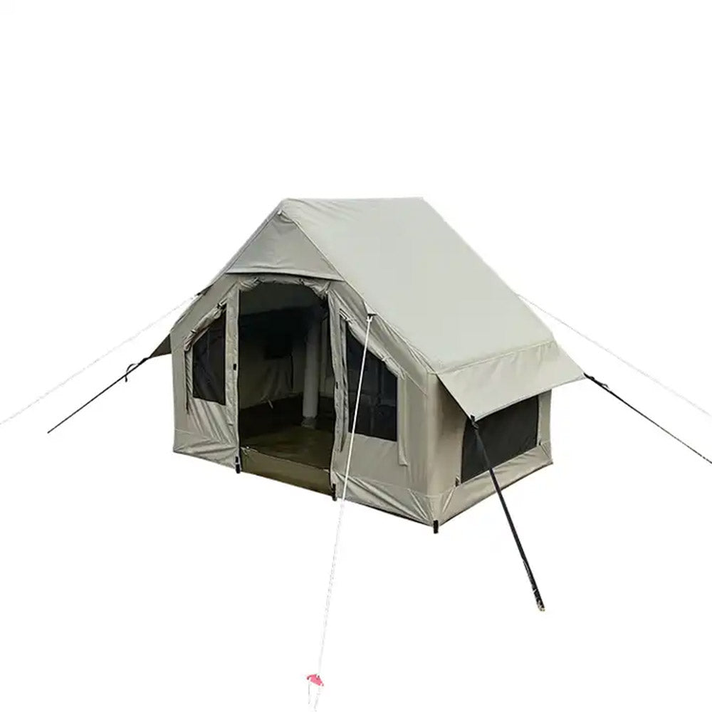 プレイドゥ インフレータブルキャンプテント エアテント 2人用 TCテント ロッジ型テント 家型テント PlayDo Inflatable Camping Family Air Tent