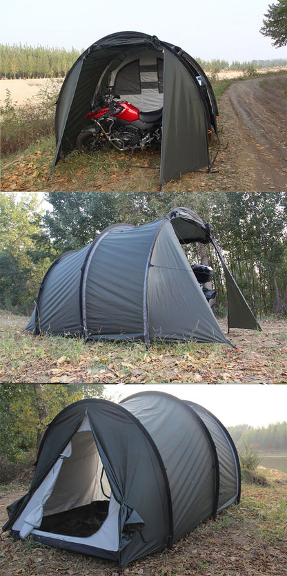 プレイドゥ バイクテント オートバイテント バイクカバーシェルター 1-2人用 PlayDo Motorcycle camping tent