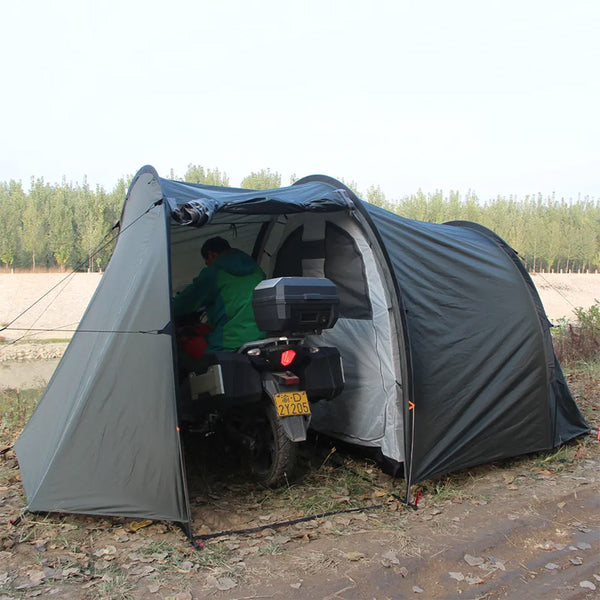 プレイドゥ バイクテント オートバイテント バイクカバーシェルター 1-2人用 PlayDo Motorcycle camping tent