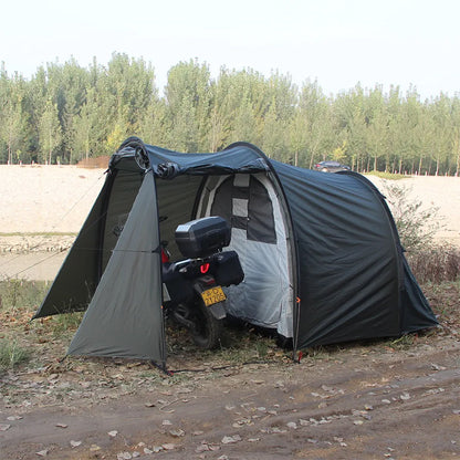 プレイドゥ バイクテント オートバイテント バイクカバーシェルター 1-2人用 PlayDo Motorcycle camping tent