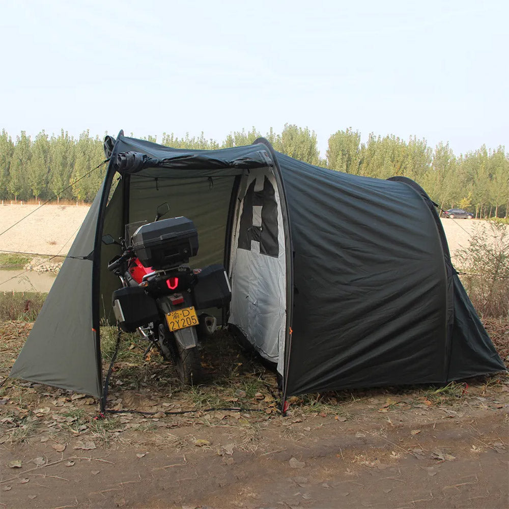 プレイドゥ バイクテント オートバイテント バイクカバーシェルター 1-2人用 PlayDo Motorcycle camping tent