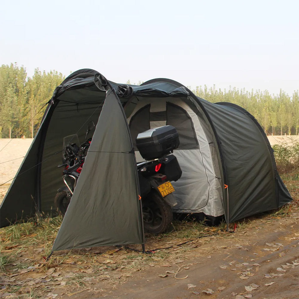 プレイドゥ バイクテント オートバイテント バイクカバーシェルター 1-2人用 PlayDo Motorcycle camping tent