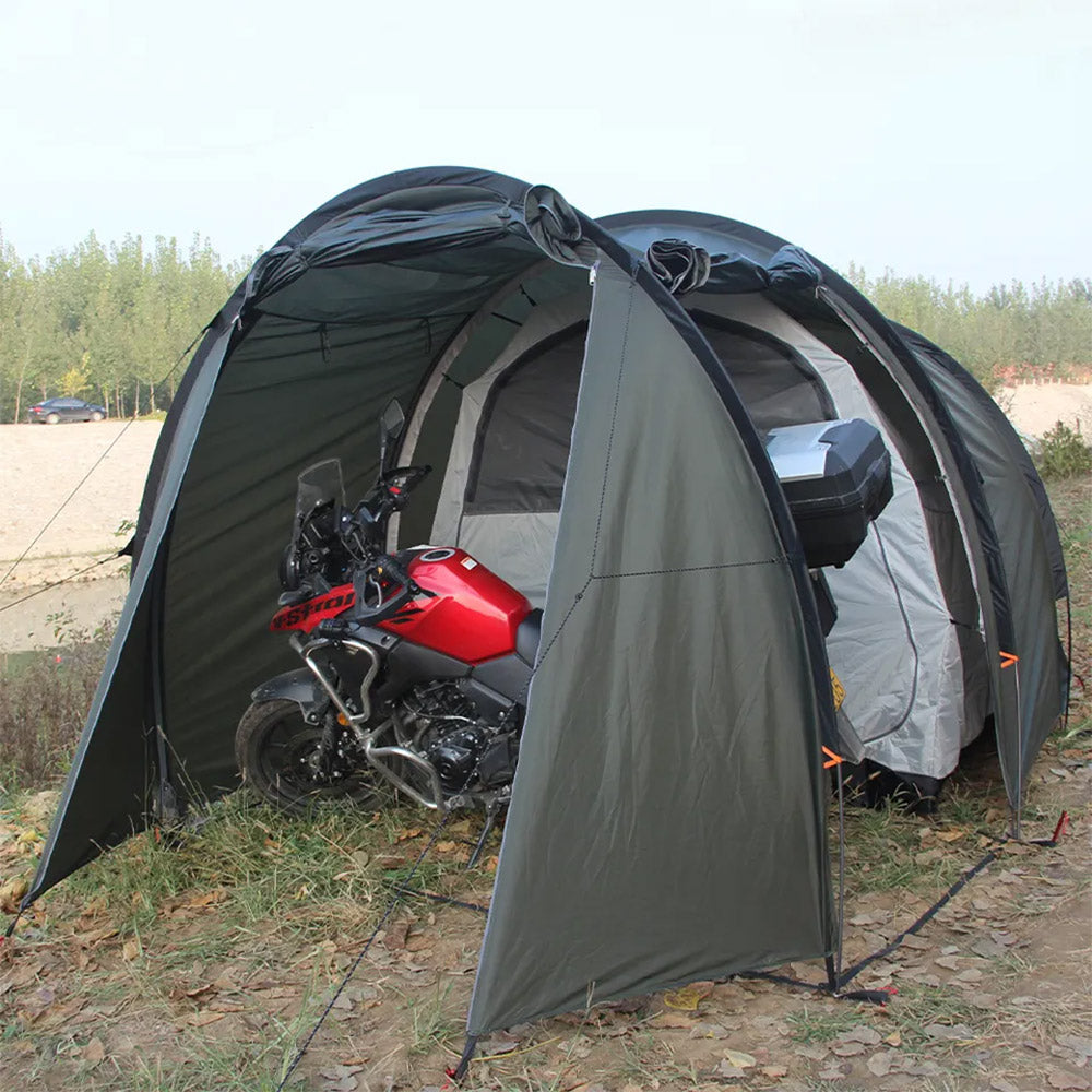 プレイドゥ バイクテント オートバイテント バイクカバーシェルター 1-2人用 PlayDo Motorcycle camping tent