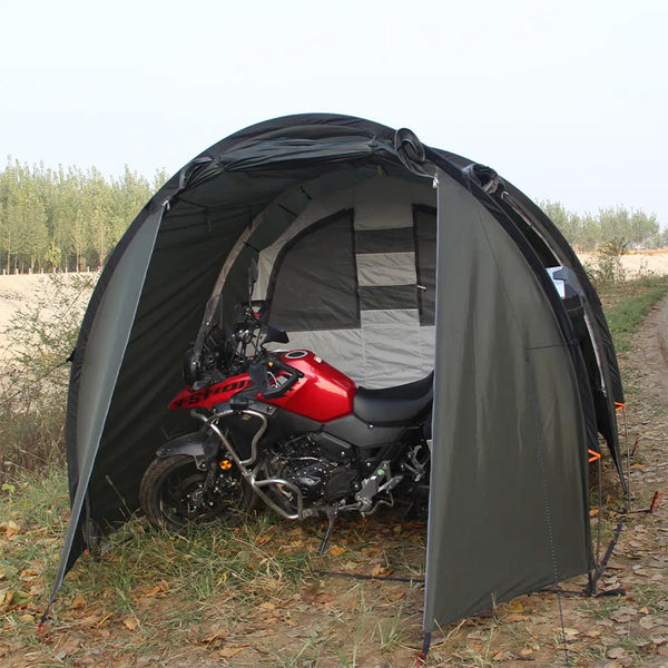 プレイドゥ バイクテント オートバイテント バイクカバーシェルター 1-2人用 PlayDo Motorcycle camping tent