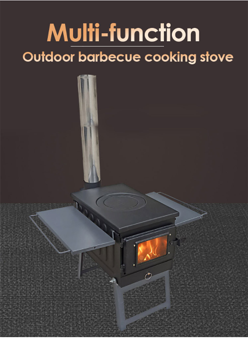 プレイドゥ スチール薪ストーブ PlayDo Steel Wood Stove