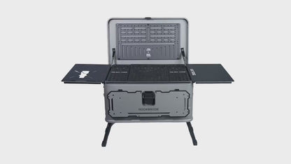 ロックブルック 20周年限定版 50L 30L アルミテーブルボックス Rockbrook 50L 30L GREY/BLACK Aluminum Table Box KARGO ANNI2024 BX1025 BX1026
