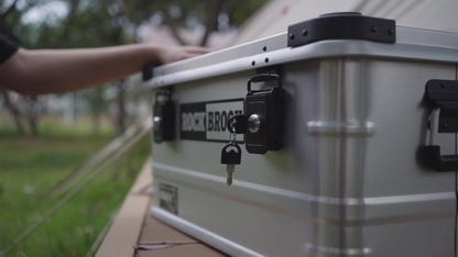 ロックブルック 50Lアルミストレージボックス Rockbrook 50L Aluminum Storage Box STARVEI BX1003
