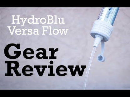 ハイドロブルー ゴーフロー グラビティバッグ 10L ヴァーサフロー フィルター セット 軽量 浄水 HYDROBLU Go Flow Water Gravity Bag with Versa Flow Water Filter HB-VF-GF-01