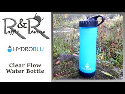 ハイドロブルー クリアフロー ボトル フィルター 一体型 携帯浄水 HYDROBLU Clear Flow Water Bottle and Filter Combo HB-CF-01