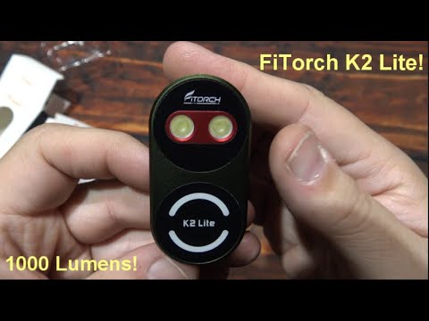 Fitorch（フィトーチ） K2 Lite キーチェーンライト 1000ルーメン