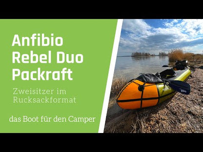 Anfibio（アンフィビオ）Rebel Duo・Rebel Duo+｜2人乗りパックラフト・スプレーデッキ付き