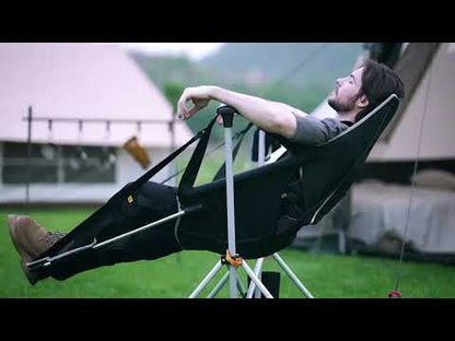 【KingCamp｜キングキャンプ】ORCHID C20 ハンモックロッキングチェア｜フットレスト付き 折りたたみ式 揺り椅子