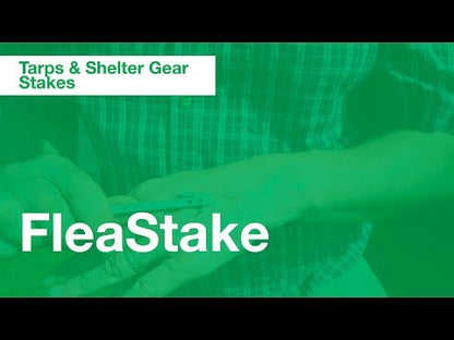 Dutchware Gear ダッチウェア FleaStake フリーステーク 6本セット アルミ チタン ペグ一体型ガイライン固定 ULペグ MUS105