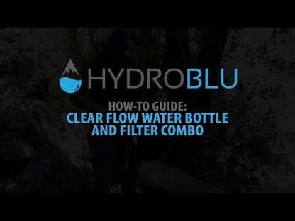 ハイドロブルー ゴーフロー グラビティバッグ 10L ヴァーサフロー フィルター セット 軽量 浄水 HYDROBLU Go Flow Water Gravity Bag with Versa Flow Water Filter HB-VF-GF-01