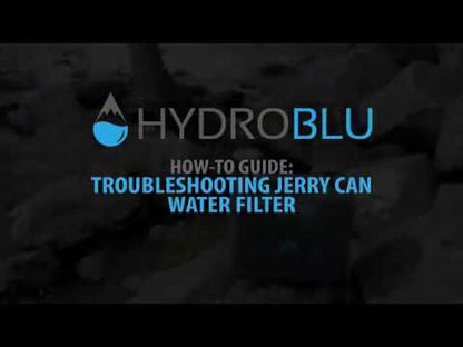 ハイドロブルー 加圧ジェリーカン ウイルス対応 浄水フィルター セット 大容量 浄水システム HYDROBLU Pressurized Jerry Can Water Filter Virus Free Package HB-JC-VUF-02
