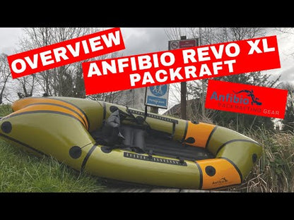 Anfibio（アンフィビオ）Revo XL+（レボ XL+）セルフベイリング パックラフト ゴムボート インフレータブルボート 1人用