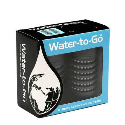 Water to Go（ウォータートゥーゴー） フィルター交換用 4個セット 浄水フィルター Twin Pack