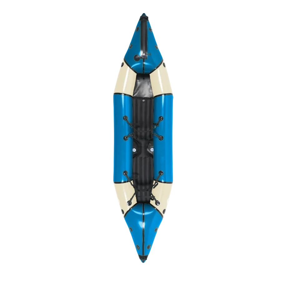 Blue Duck Packrafts（ブルーダック・パックラフト）Rere（レレ）｜高速2人乗りパックラフト 切替式セルフベイリング TiZip標準装備