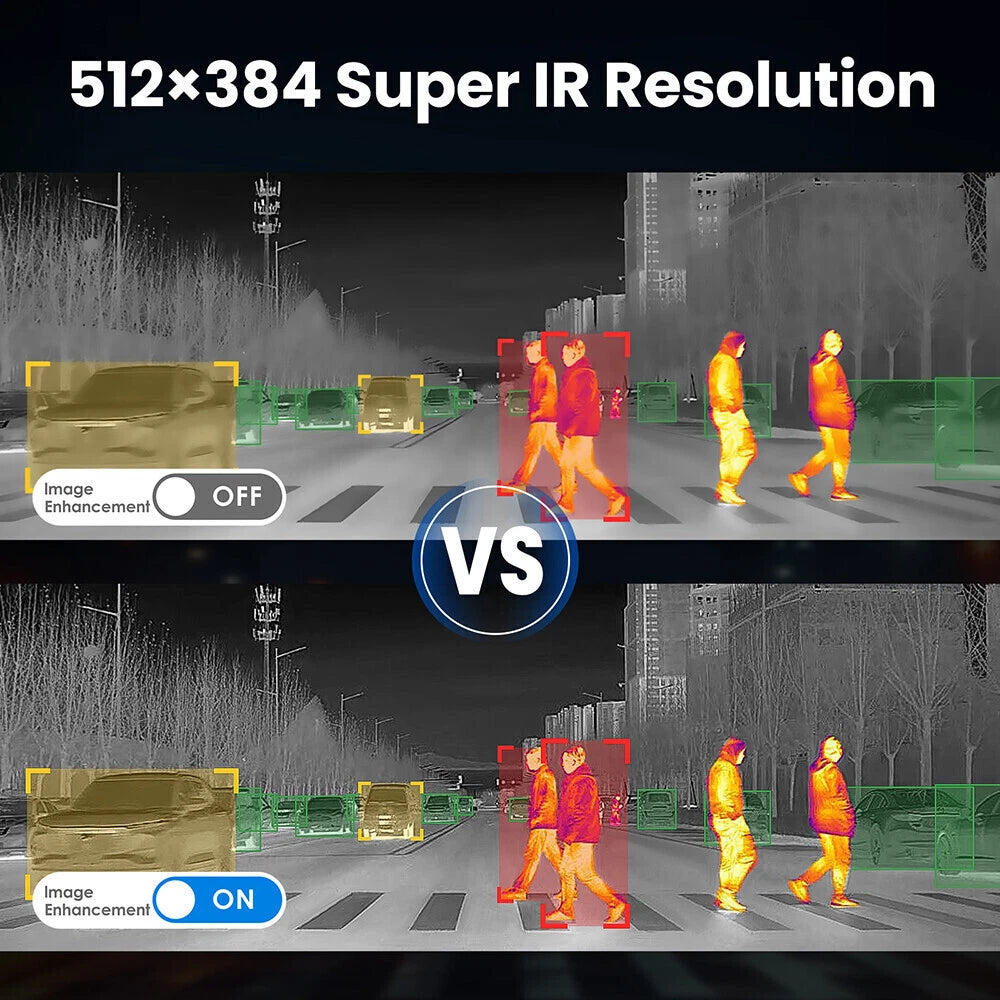 Thermal Master NV500MAX │ 500m遠距離暗視対応 サーマルカメラ AI衝突警告 + OLED大画面