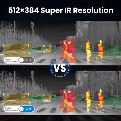 Thermal Master NV500MAX │ 500m遠距離暗視対応 サーマルカメラ AI衝突警告 + OLED大画面