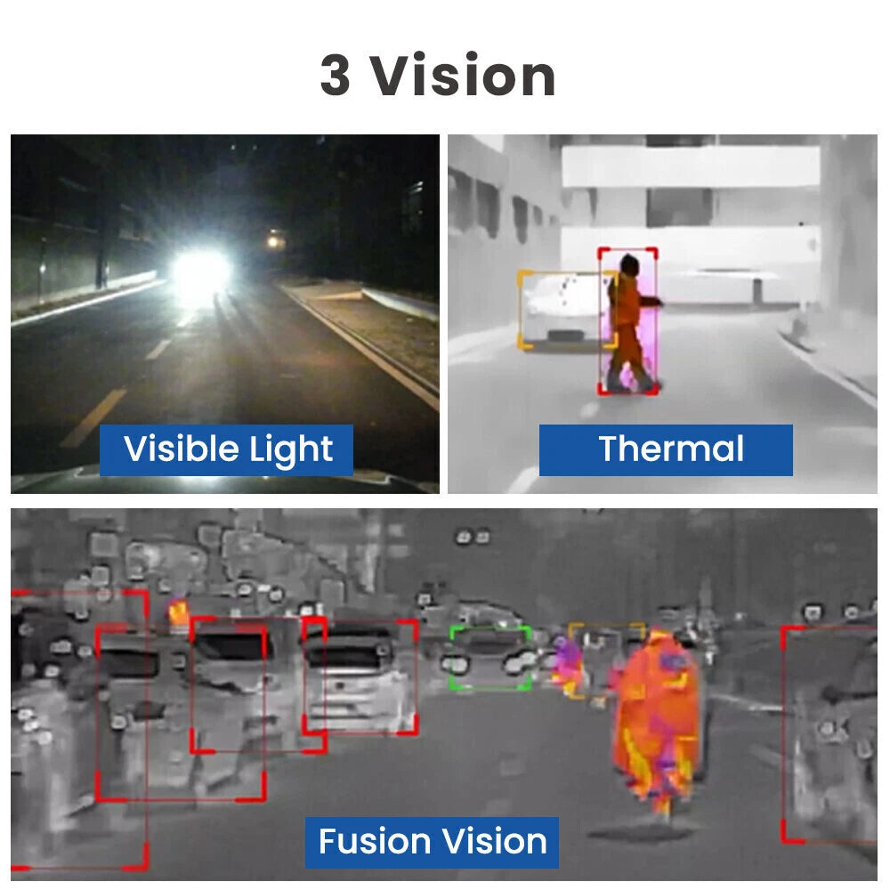 Thermal Master NV500MAX │ 500m遠距離暗視対応 サーマルカメラ AI衝突警告 + OLED大画面
