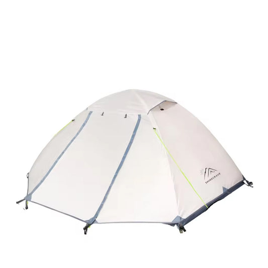 SHINECRAVE BREEZE 3P TENT 3人用テント ドアポール付き PU3000MM ダブルレイヤー 両開きドア