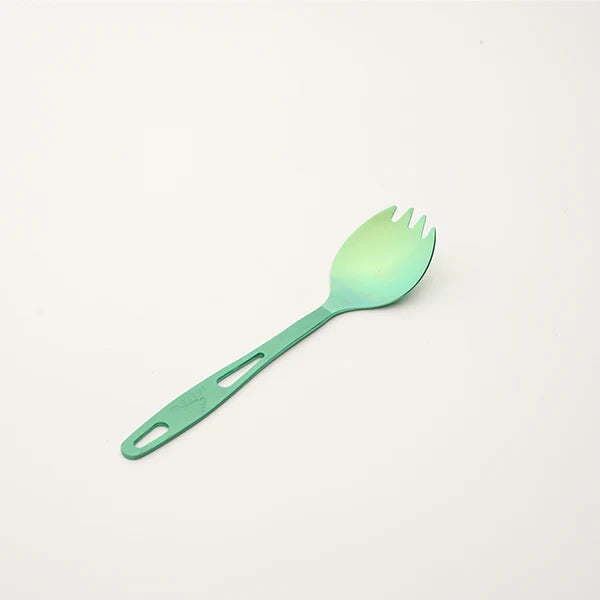 トークス チタンスポーク（青色、グリーン）TOAKS Titanium Spork SLV-01-B SLV-01-G