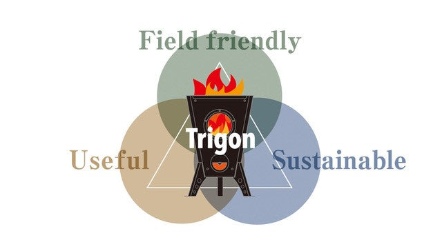 tab. Field Stove Trigon タブ フィールドストーブトリゴン 焚き火台