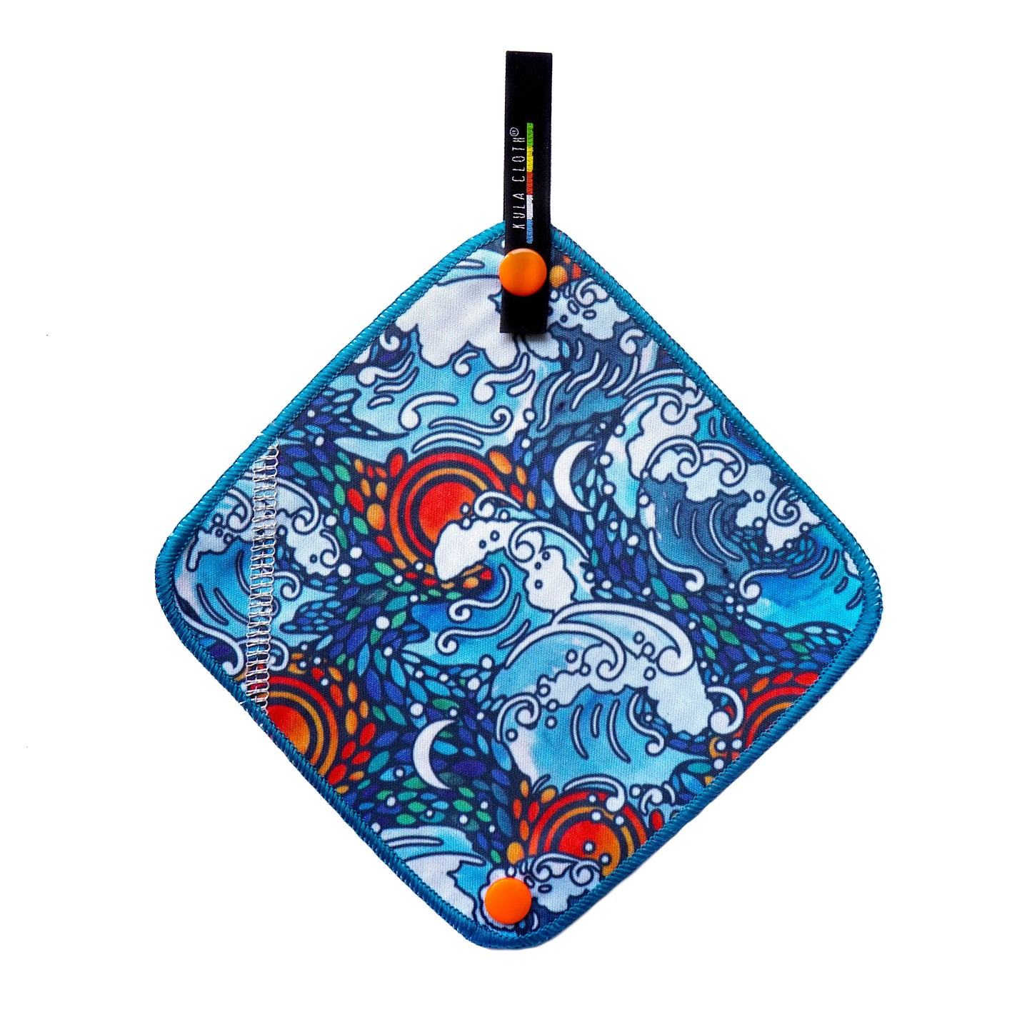 Kula Cloth（クーラクロス）Tidal Forces 再利用可能 抗菌ピークロス｜アウトドア衛生ギア