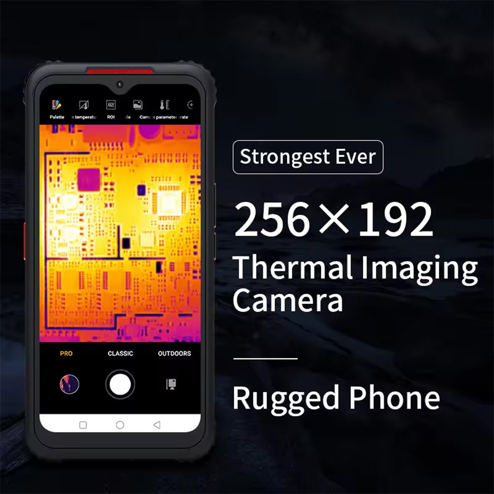 Xinfrared Rugged Phone PX1 Android 産業用赤外線スマートフォン InfiRayセンサー サーマルイメージングカメラ