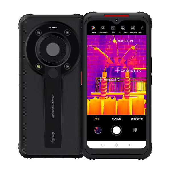 Xinfrared Rugged Phone PX1 Android 産業用赤外線スマートフォン InfiRayセンサー サーマルイメージングカメラ