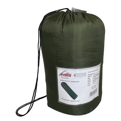Evolite（エボライト）Camper Pro SQ Sleeping Bag 0°C キャンパープロSQ 封筒型化繊シュラフ